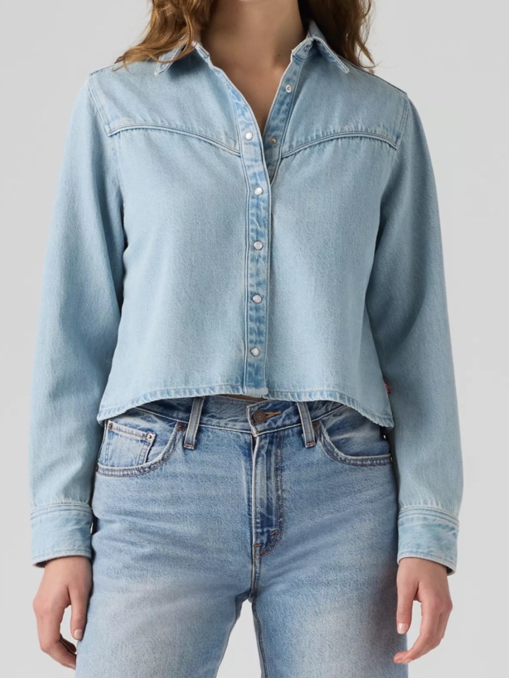 Levi’s Light Wash Denim Top